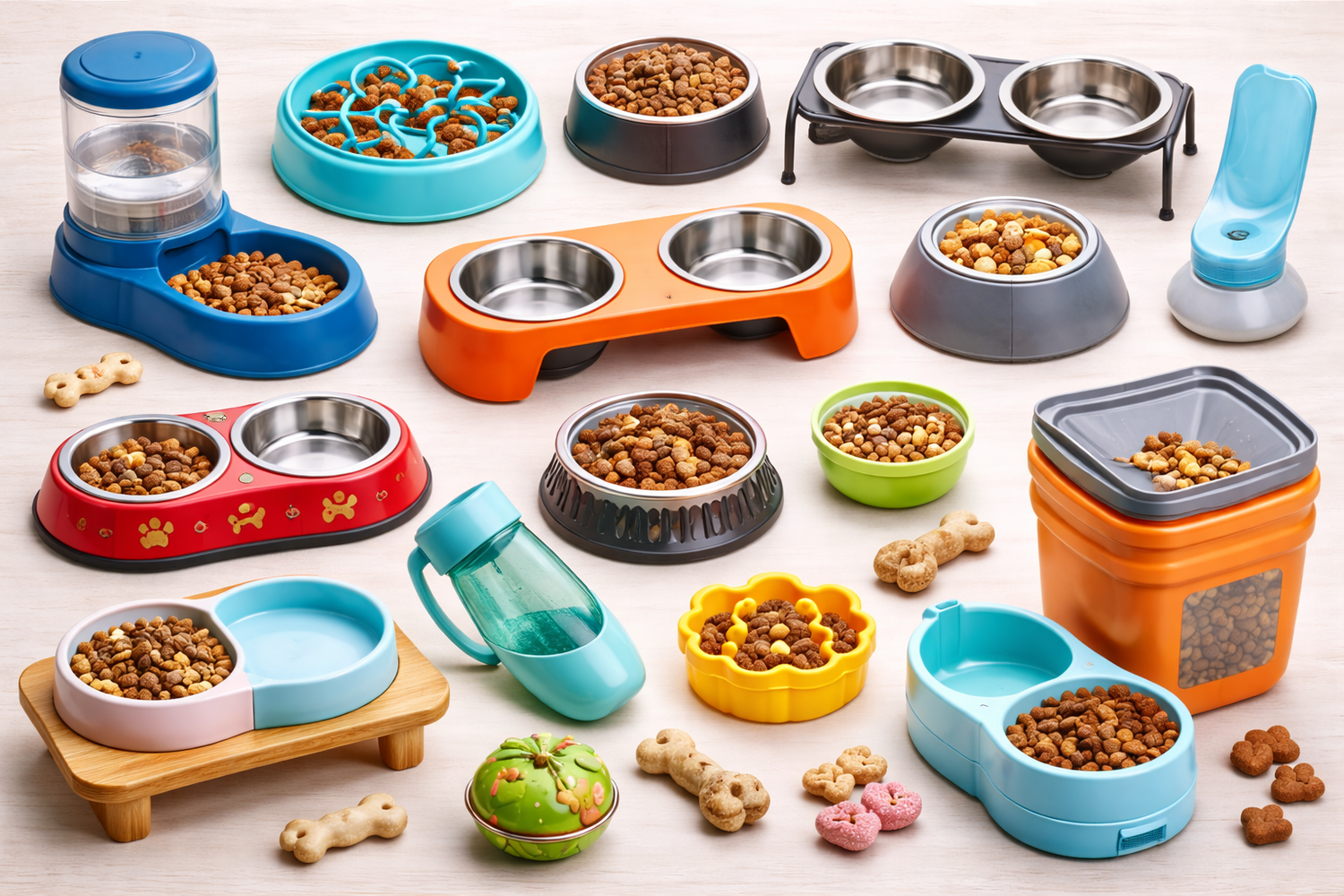 Pet Feeder and accessories