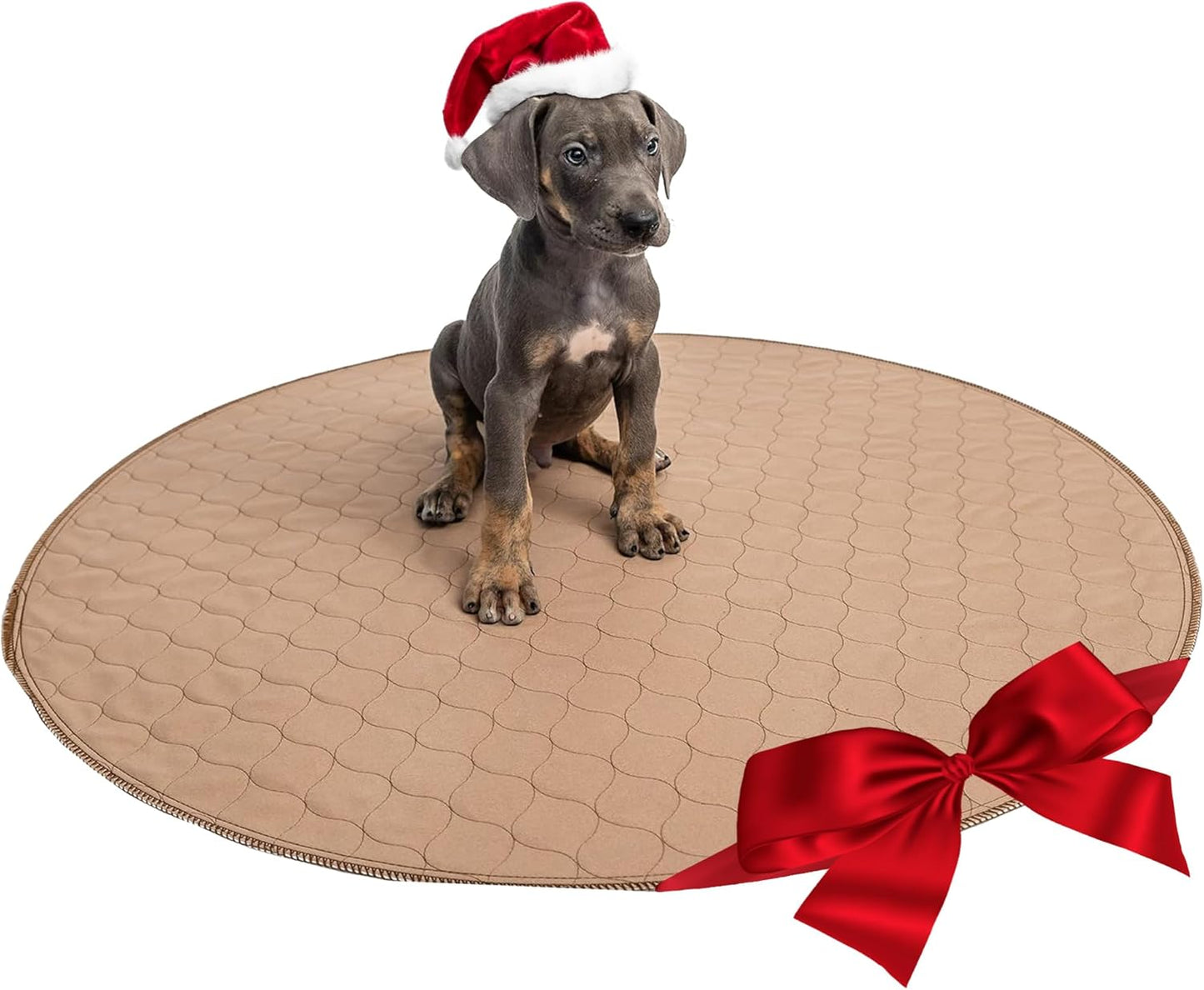 Premium 48-Inch Reusable Dog Pee Pad - Washable Waterproof Mat for Potty Training & Whelping